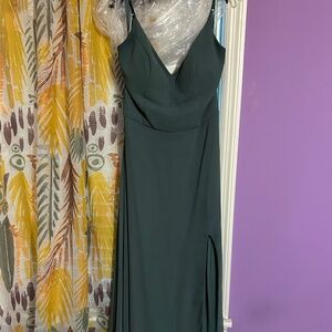 Kennedy Blue Eucalyptus Bridesmaid Dress